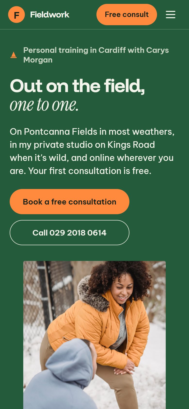Fieldwork on a phone